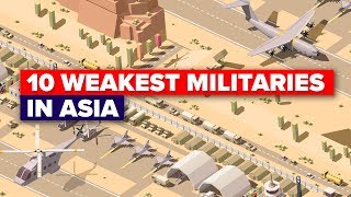 10 Weakest Armies in Asia in 2018 - Military / Army Comparison