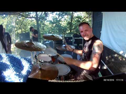 Enter The Void live@Fekete Zaj 2019 ( Mátra Sástó ) 2019.08.18. ( Zsolti Drumcam )