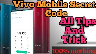 How to check Vivo Mobile Engineering Mode | ViVo Secret code | Touch Test Check
