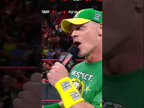 John Cena fist-bumps Riddle #Short