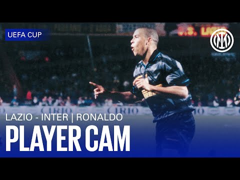 PLAYER CAM | RONALDO VS LAZIO | COPPA UEFA 1997/98 ⚫🔵📹