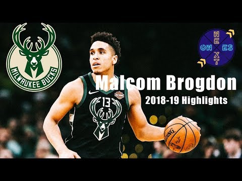 Malcolm Brogdon Milwaukee Bucks 2018 -2019 Highlights | NBA RISING STAR!