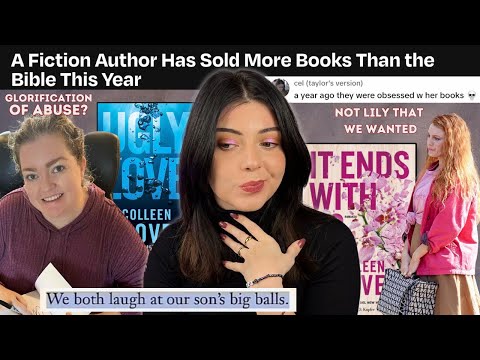 from BookTok darling to being dragged to filth - the rise and fall of Colleen Hoover 💭🫖📖