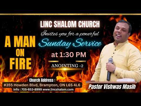 Sunday Sermon Live | LINC SHALOM CHURCH | Pastor Vishwas Masih - LINC Shalom Church Video