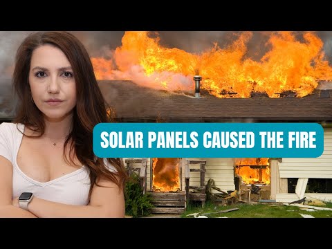 Solar Panel Fire Prevention Tips You Need! / BEFORE AND AFTER GOING SOLAR!