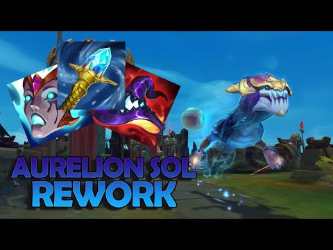 I Tried The New Aurelion Sol Rework | Aurelion Sol Rework Gameplay | Drinkmore