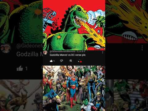 GODZILLA (MARVEL COMICS) VS DC VERSE @luishenriquedesumepb4086 @Redstone_Monstrosity_Edits