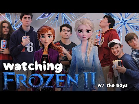 watching FROZEN 2 w/ the boys || REACTION & REVIEW || MAJELIV