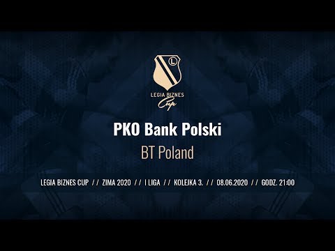 Skrót spotkania PKO Bank Polski - BT Poland ( Legia Biznes Cup Zima 2020 )