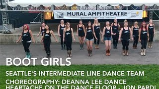Heartache on the Dance Floor Line Dance (Boot Girls) - Jon Pardi