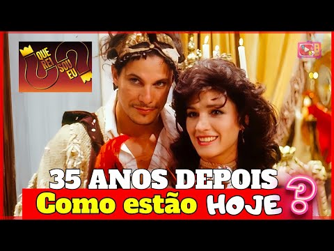 QUE REI SOU EU, ANTES E DEPOIS DO ELENCO, DADE, APARÊNCIA E FALECISOS! #atoresquejamorreram