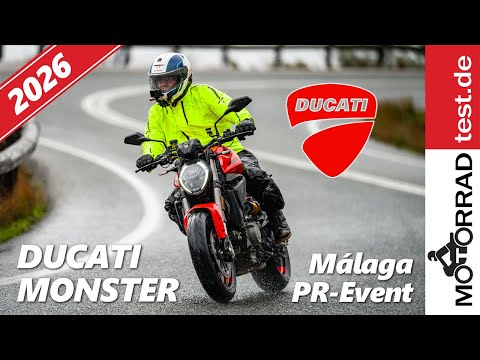Ducati Monster 2026 | Presse Launch-Event Málaga