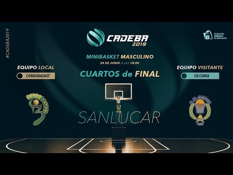 CADEBAMINIMAS 2019 - CUARTOS - PANADERIA ARTESANA LA MALENA vs BIOMEDAL CB CORIA XL