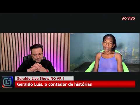 A história de Damiana Nascimento - Mãe, Faxineira e Cantora  - "Geraldo Luis Live Show"
