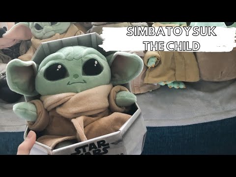Mattel Disney Madalorian Baby Yoda talismanas, 25 cm video