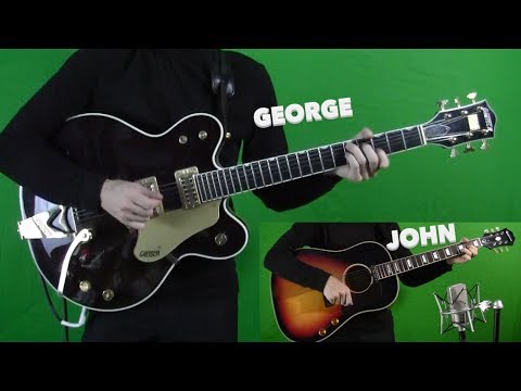 I'll Cry Instead - Rhythm and Lead Guitars Cover