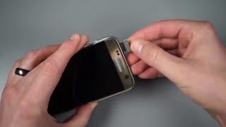 Inserting SIM and SD Card in Galaxy S7 / S7 Edge
