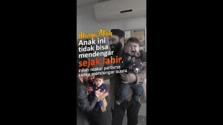 Download lagu MasyaAllah! Anak ini tidak bisa mendengar sejak lahir, inilah reaksi pertama ketika mendengar suara mp3