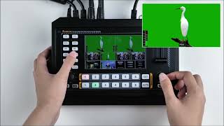 Video 1 zu AVMATRIX Shark S6 6-Kanal HDMI/SDI Video Mischer