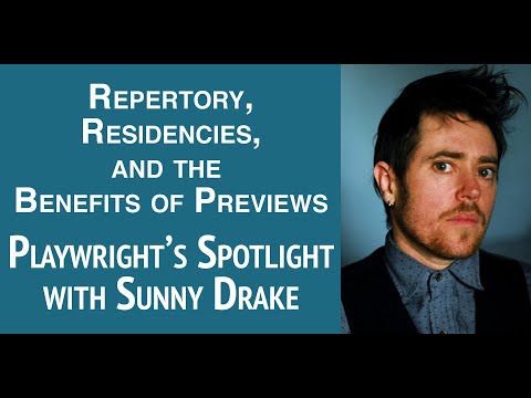 Playwright's Spotlight with Sunny Drake