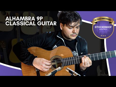 Alhambra 9P classical guitar + case 2022 image 5