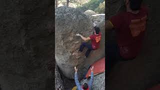 Video thumbnail of El Aguantabragas, 7C. La Pedriza