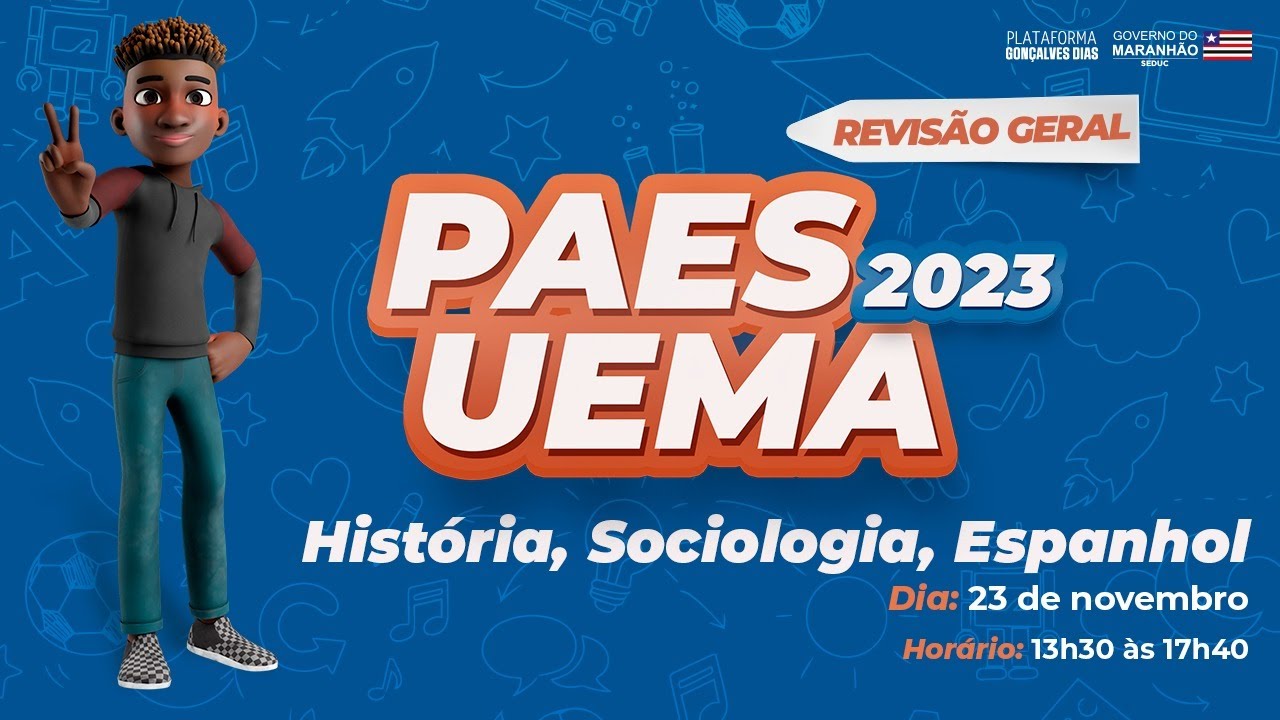 SEMANA DE REVISÃO PARA O PAES-UEMA 2023