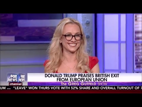 06-25-16 Kat Timpf on Gutfeld - Trump Benefits from Brexit
