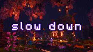 you're doing good, just relax... (minecraft music w/ rain sounds)