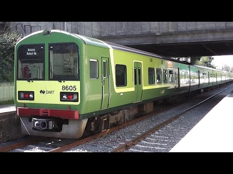 Irish Rail 8520/8500 Class Dart Train - Raheny Station, Dublin