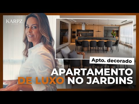 Tour pelo decorado de 210m² do Karpz Jardins | Setin Incorporadora