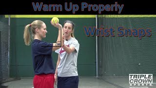 Warm Up Properly w/ Wrist Snaps - TCS Training Tips