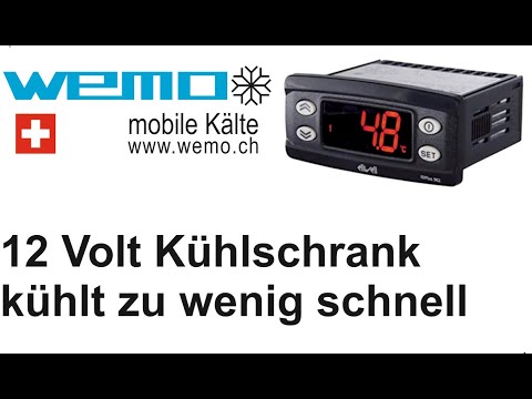 Mehr Leistung aus dem Kühlschrank Kissmann KB 80 Kompressor  Boot und Wohnmobil  Bericht Erfahrung