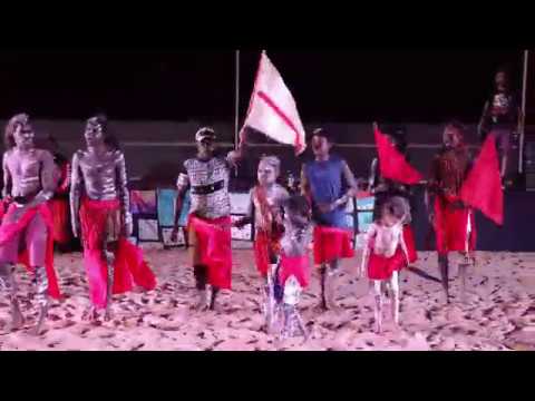 Red Flag Dancers - Wululgardharri (engine) - Numburindi Festival 2019