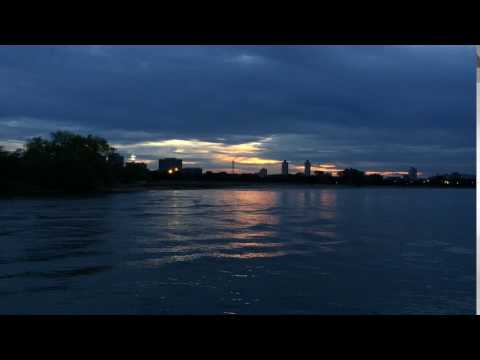 Sunset at Montrose Beach - Time Laps - October 10, 2016