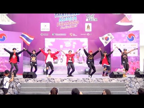 151115 SHOWTIMEz cover iKON - Intro + RHYTHM TA @Thailand Korea Friendship Festival 2015