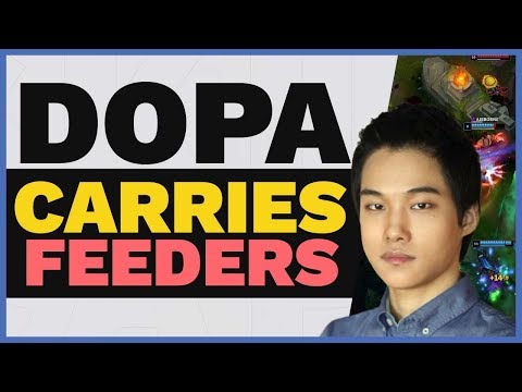 How Dopa CARRIES His Feeding Teammates! | Skill Capped