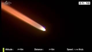 Liftoff of the Vega mission with SkySats-4 to -7 and PerúSAT-1