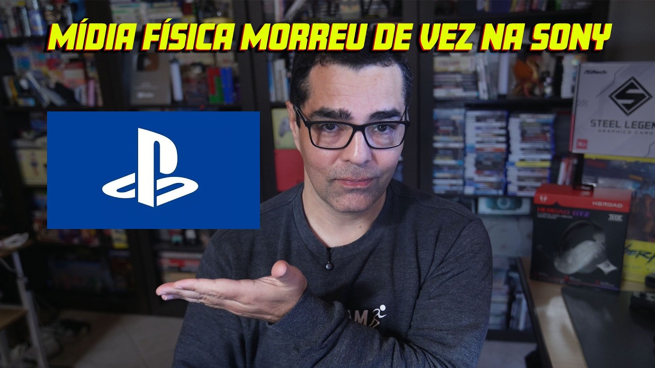 A Desgraça Agora é Oficial, SONY Não Vai Reverter O Fim Da Mídia Física 🤬