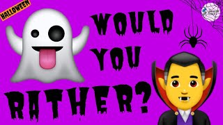 WOULD YOU RATHER HALLOWEEN? WORKOUT - PE AT HOME KIDS FUN FITNESS ACTIVITY - PROF RAMON LIMA