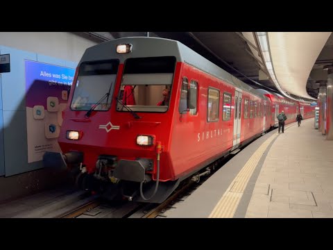 Tram- & Bahnverkehr in Zürich Selnau (06.12.2023)
