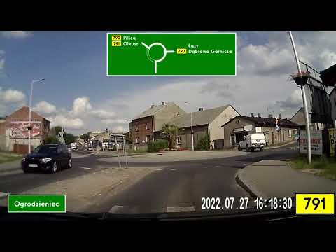 DW791: Zawiercie - Olkusz - Trzebinia