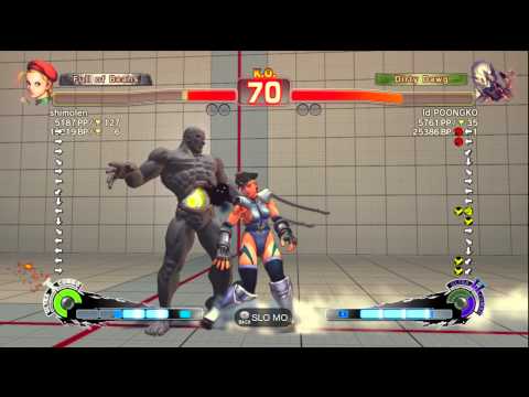 SSF4 AE 2012 Id POONGKO (Seth) Vs shimolen (Cammy)