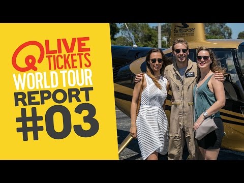 32 UUR JARIG IN HOLLYWOOD // #03 - Q-live tickets World Tour Report