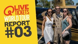 32 UUR JARIG IN HOLLYWOOD // #03 - Q-live tickets World Tour Report