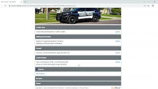 How to Submit and Online Police Report with The Fargo Police Department
