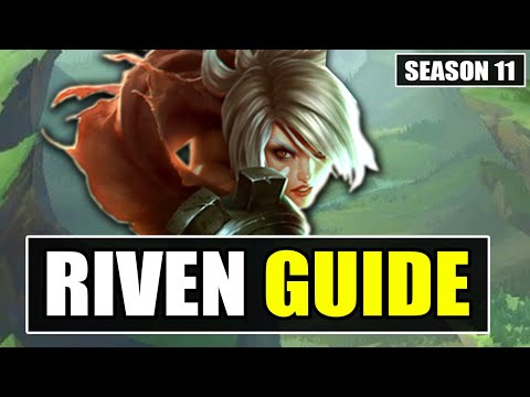 HOW TO PLAY RIVEN TOP SEASON 11 - (Best Build, Runes, Gameplay) - S11 Riven Guide