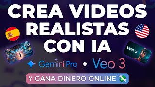 How to Make Videos with Artificial Intelligence and Monetize Them (Gemini + Veo3)