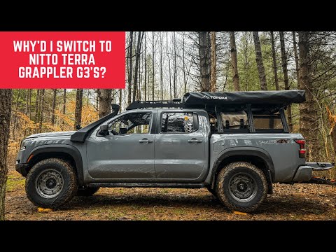 Why'd I switch to Nitto Terra Grappler G3's?