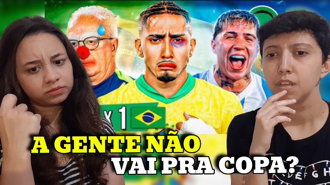 REACT 4x1 - BRASIL É HUMILHADO PELA ARGENTINA! | FUTPARÓDIAS